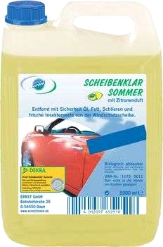Glasrengöring med citrondoft