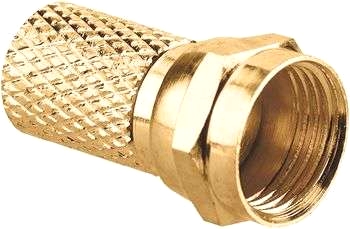 Goldline F-kontakt för 7 mm
