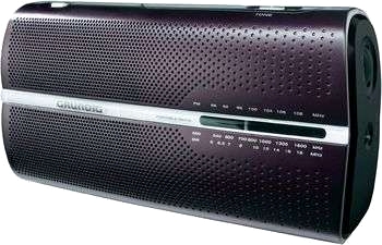 Grundig Music 50 / RP 5200 bärbar radio aubergine