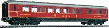 H0 6-axl. Restaurangvagn DSG för DB