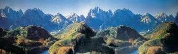 H0 modellbakgrund  ''Neuschwanstein''