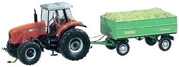 H0 Traktor med släpvagn (Car System)