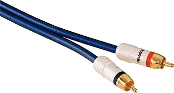 Hama Cartec blå RCA-kabel 0,75m
