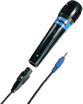 Hama mikrofon för Singstar, blå