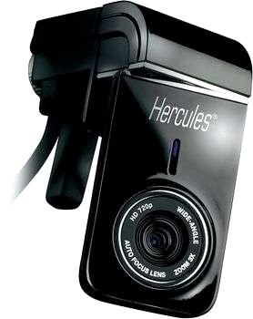 Hercules Webcam Dualpix HD720p för bärbara datorer