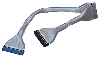 IDE-rundkabel transparent 60 cm