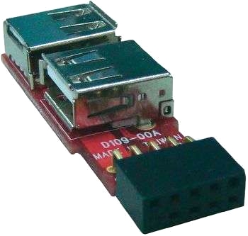 Intern USB 2.0-fördelare