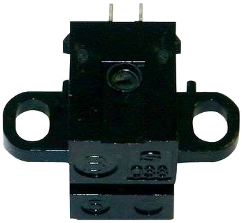 IR-läsgaffel GP1A038RBK(L) med inkrementell rotati