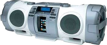 JVC RV-NB51WE Boomblaster silver/vit