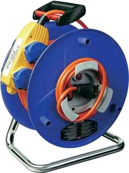 Kabeltrumma Bretec® med kraftblock
