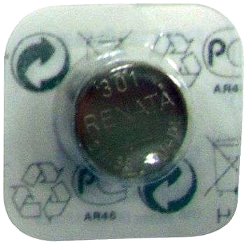 Knappcell silveroxid typ 301