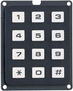 Knappsats 3 x 4