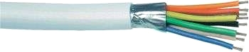 Larmkabel 8x0,22 mm²
