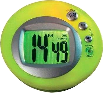 LCD-timer med färgväxel