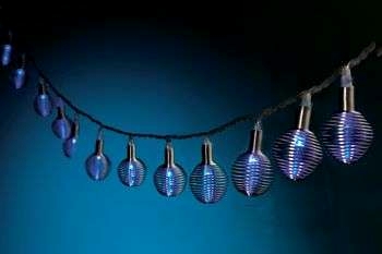 LED-ljuskedja spiralkulor