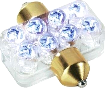 LED-soffittenlampa med 8 LED:er
