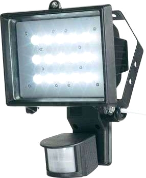 LED-strålkastare med PIR