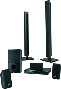 LG HT805PH 5.1-hemmabiosystem
