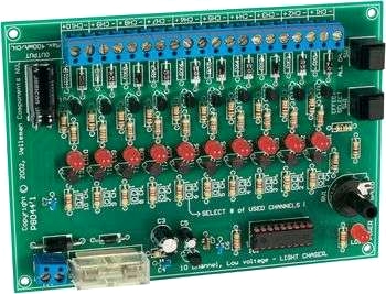 Ljuseffektsgenerator med 10 kanaler