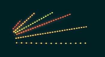 Ljusslinga, fast ljus, 30 LED:er