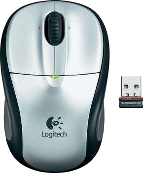 Logitech trådlös mus M305 silver