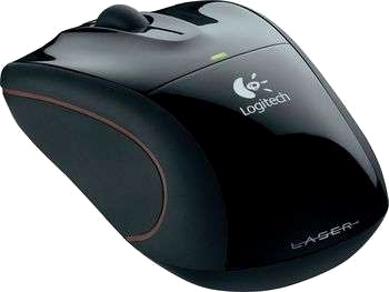 Logitech trådlös mus M505 svart