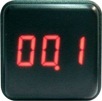 Lysdioddisplay för inbyggnad QMD 40VAC
