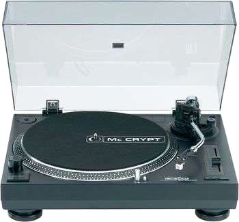 Mc Crypt DJ-2650 D DJ-/USB-skivspelare