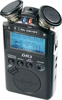 Mc Crypt DR3 recorder