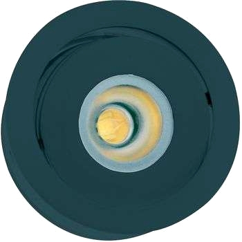 Modena inbyggnadsspotlight, kallvit