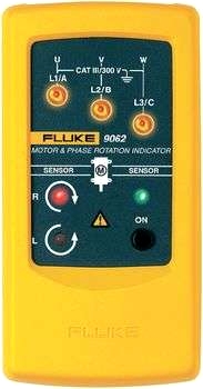 Motorrotations- och fasföljdsvisare Fluke 9062