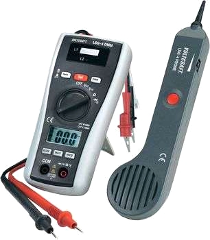 Multimeter med ledningssökare LSG-4 DMM