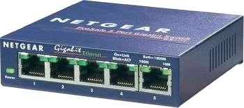 Netgear Gigabit-switch 5 portar GS 105GR