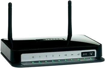 Netgear WGN2000 router för trådlöst N 300