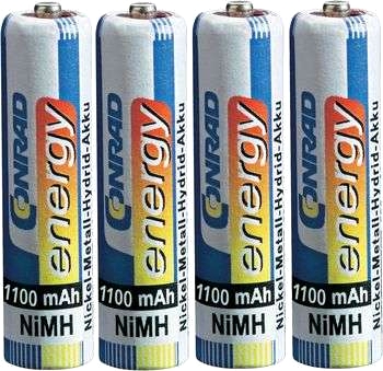 NiMH-batterier, R3, 4-pack - 2
