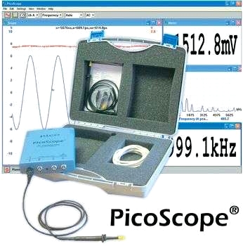 Ocsilloskop förkopplingssats PicoScope 3205 Bundle