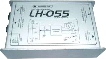 Omnitronic LH-055 DI-Box passiv