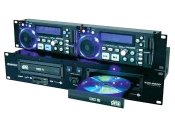 Omnitronic XDP-2800 dubbel CD-/MP3-spelare