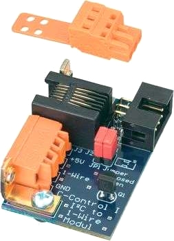 Omvandlarmodul I²C-buss till 1-Wire