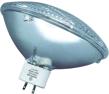 PAR 64 GE kvalitetslampa, flood 1000 W