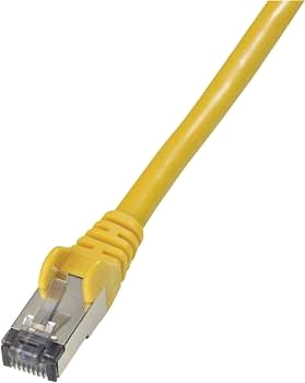 Patchkabel S/FTP, Kat. 6 (kraftig skärmning)