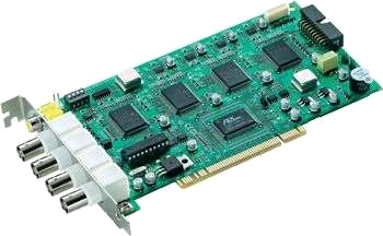 PCI-videoövervakningskort inkl. programvarupaket 4