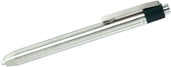 Pennlampa i rostfritt stål