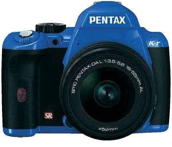 Pentax K-r Kit DA L 18?55 mm blå