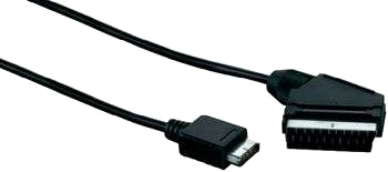 Playstation 2 RGB/SCART-kabel pro 1,8 m svart