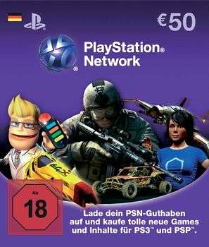 PlayStation Network Card 50 Euro