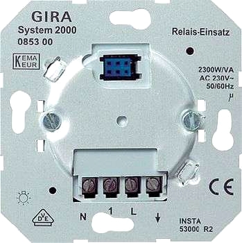 Reläinsats för påbyggnadsdel till rörelsesensor