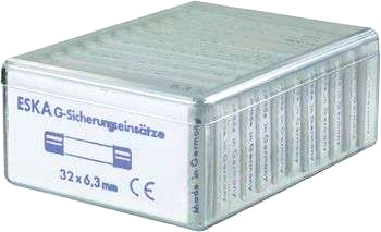 Säkringssortiment 6,3x32 mm