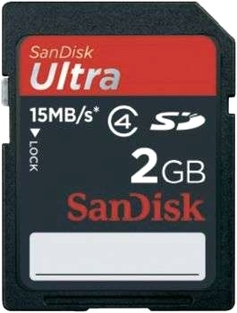 SanDisk SD Ultra-kort ll 2GB