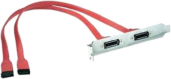 SATA-150 kortplatsadapter 2-faldig